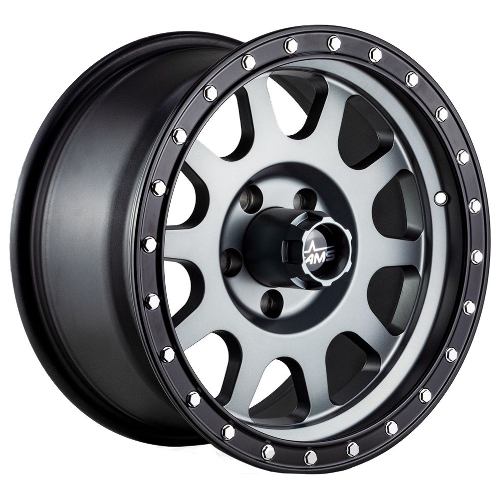 AMS 16X8 5X114 ET10 CLASSIC GUN BLACK – Ams Wheels