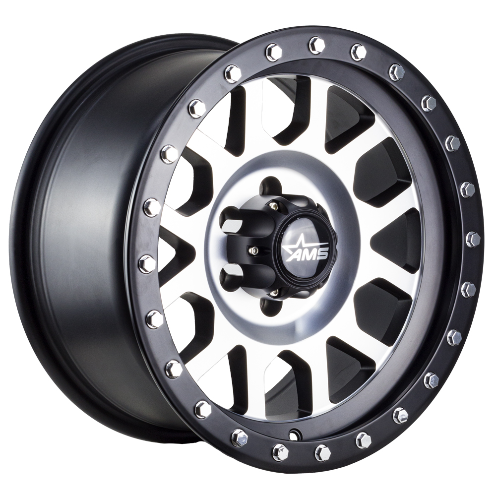 AMS 16X8 6X114 ET-13 CLASSIC3 SILVER BLACK – Ams Wheels