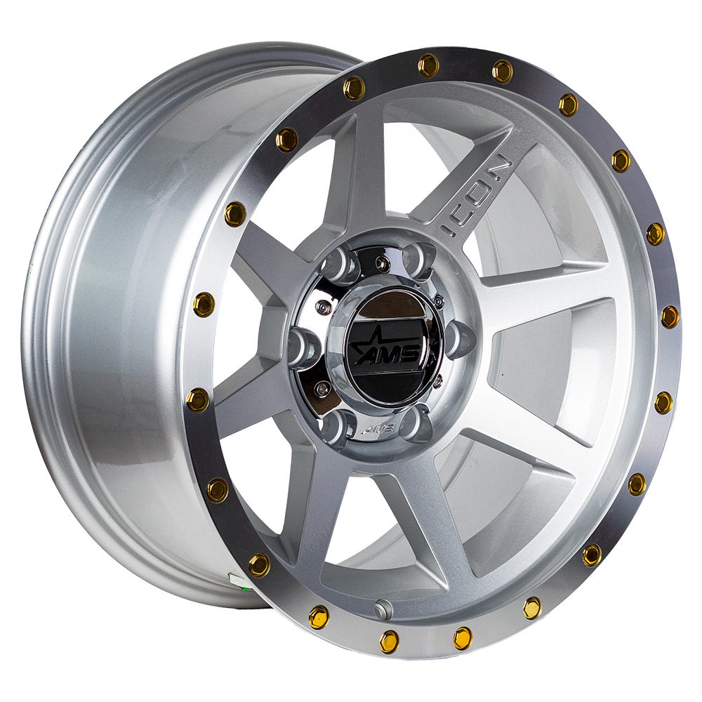 AMS ICON SILVER – Ams Wheels