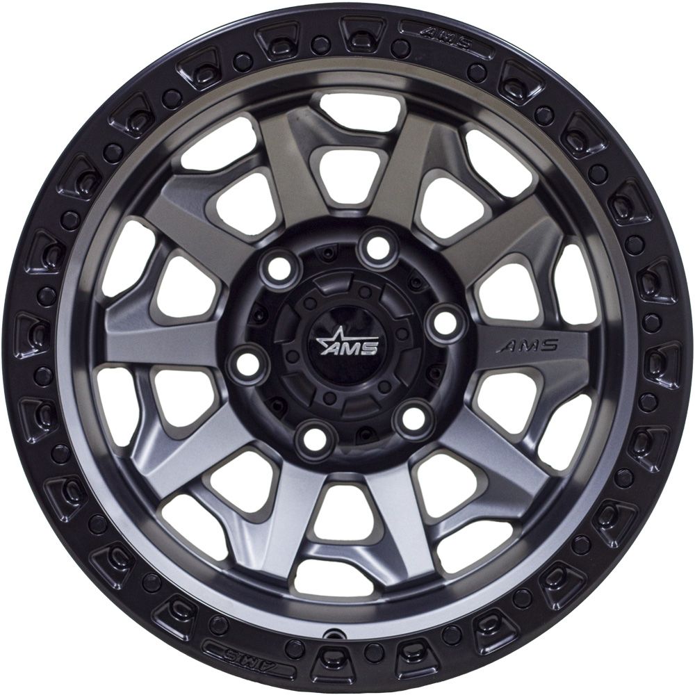 AMS 16X10 6X139.7 ET-25 GRAY SPIDER – Ams Wheels