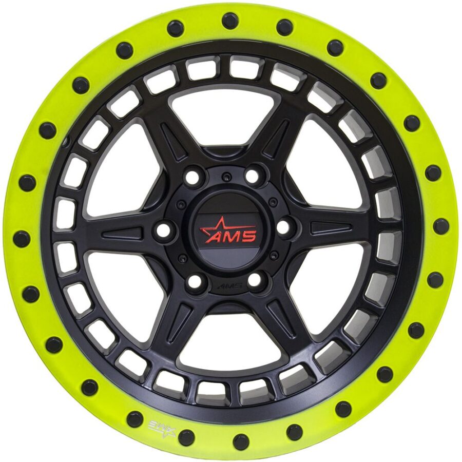 AMS 17X9 6X139.7 BLACK-YELLOW