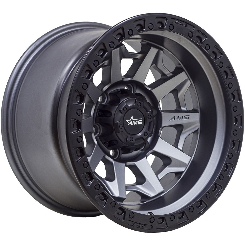 AMS 16X10 6X139.7 ET-25 GRAY SPIDER – Ams Wheels