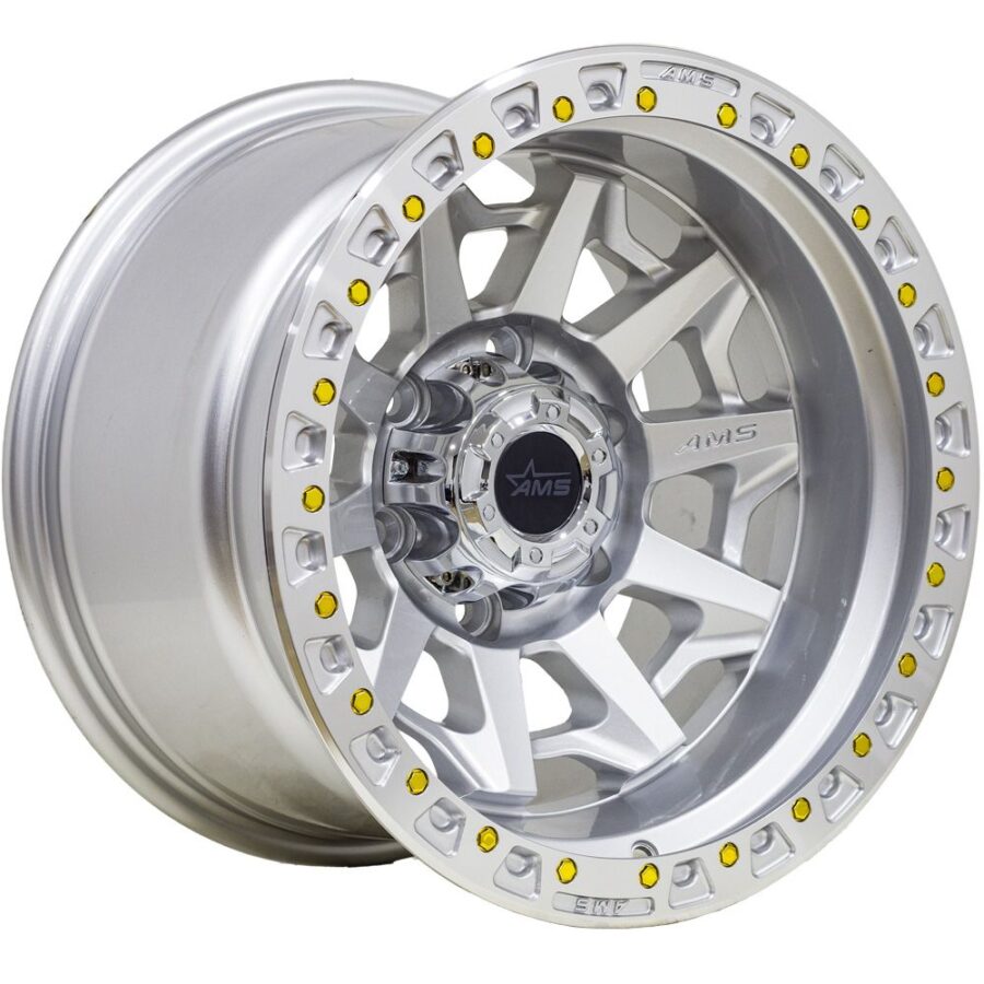 AMS 16X10 6X139.7 ET-25 SILVER SPIDER