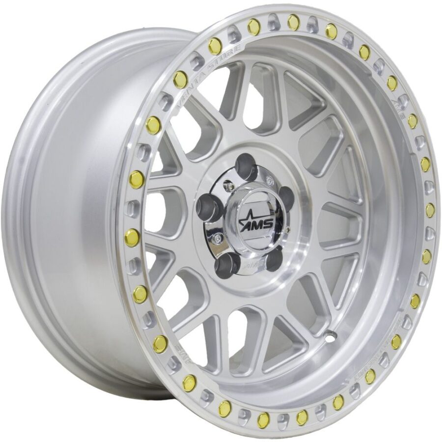 AMS 16X8 5X114.3 ET-15  SILVER