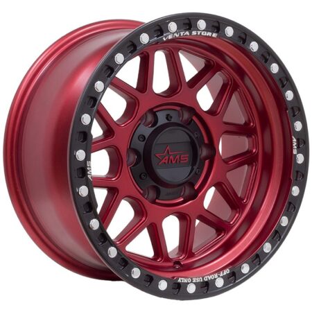 AMS 16X8 6X139.7 ET-15 RED
