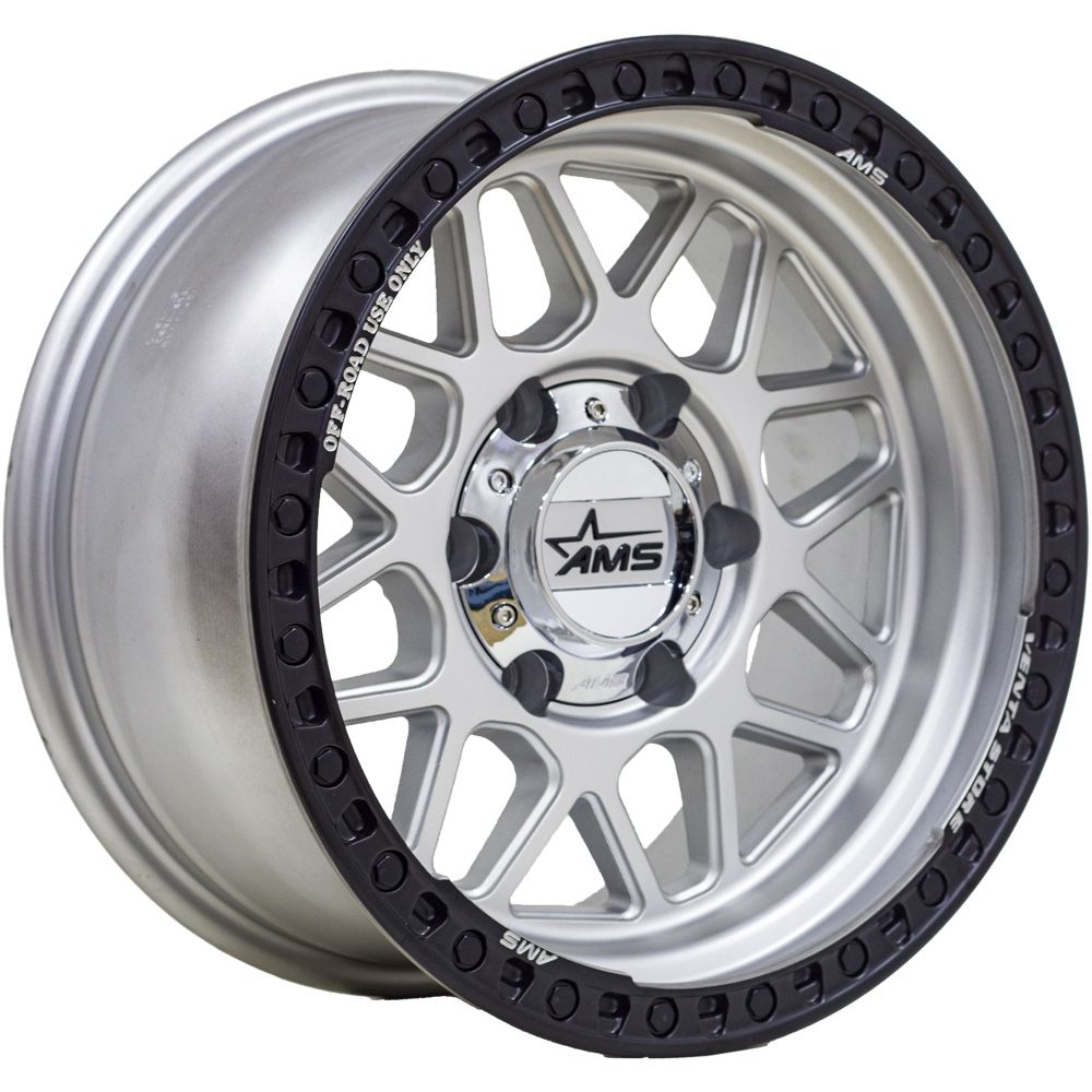 AMS SILVER MATE-BLACK – Ams Wheels