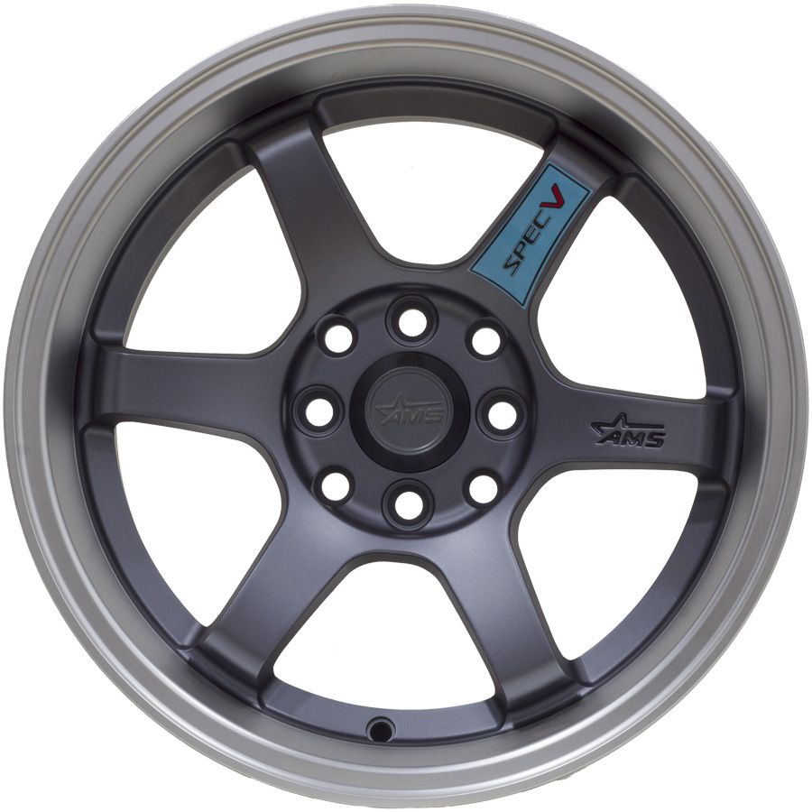ash様* size160 AMS ET0 GUNGRAY MACHINE SPECV – Ams Wheels
